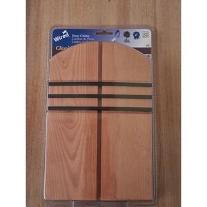 Heath Zenith Wired Solid Wood Door Chime 2 Note Melody  #85 NEW Sealed!